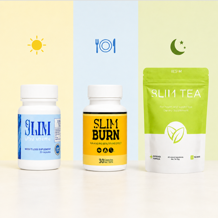 Combo Ultra | Slim Ultra Xtreme + Slim Burn + Slim Tea